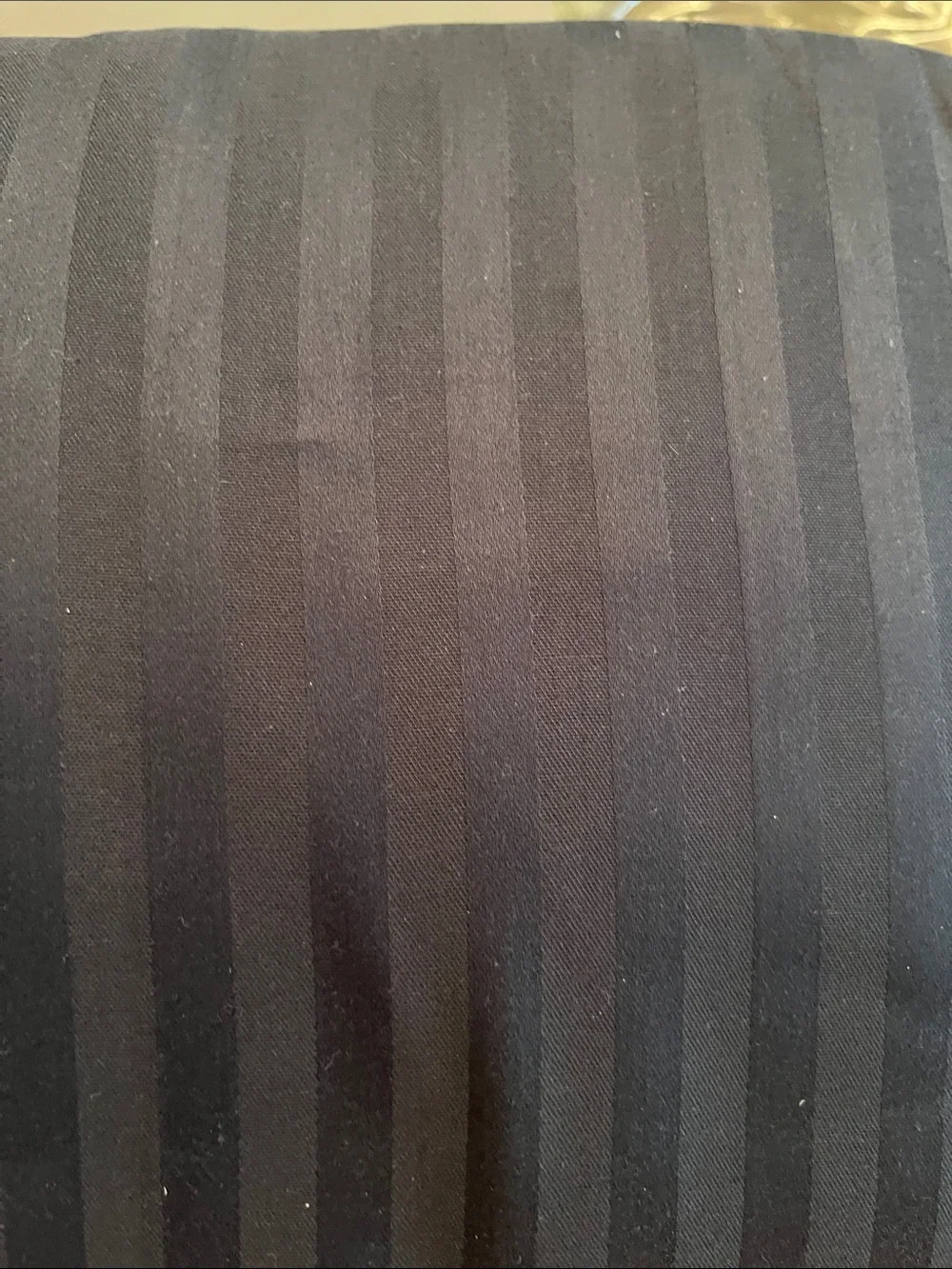 Sheet set 4 piece full size navy new Nobility 300 thread count Dobby Stripe
